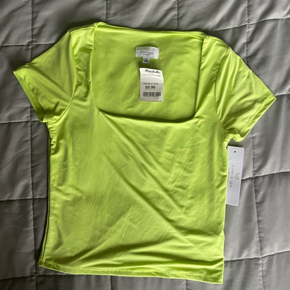 New Lime Green Crop